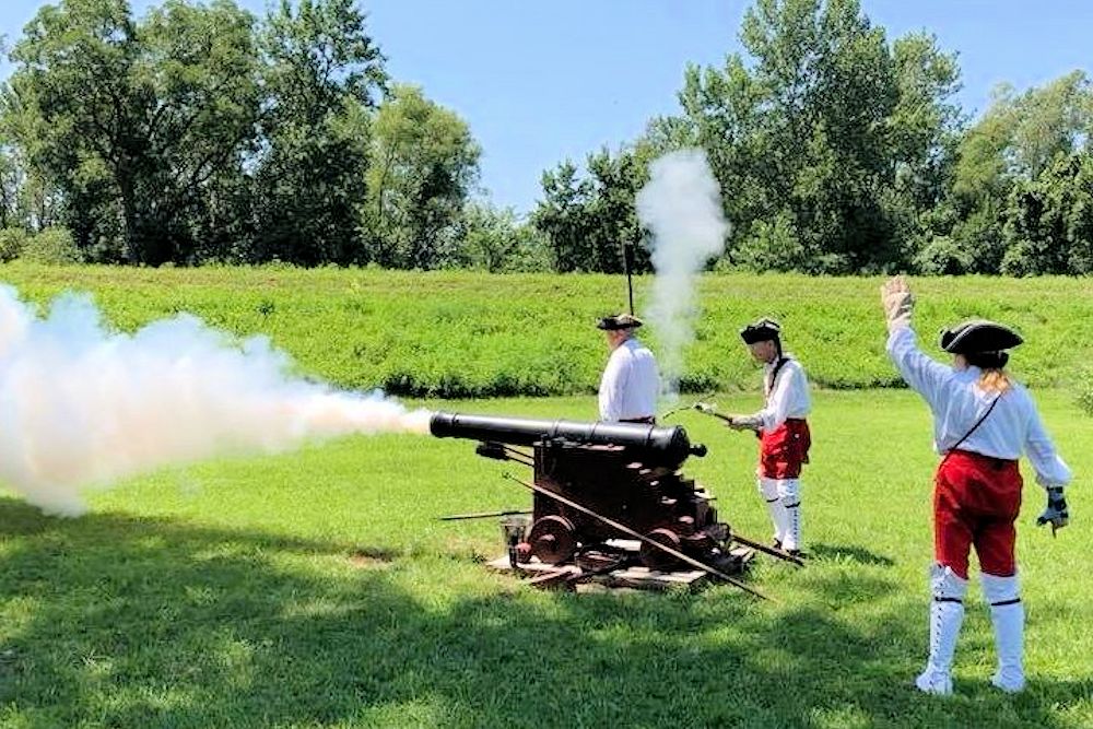 Fort de Chartres Muzzle Loading Black Powder Artillery Safety