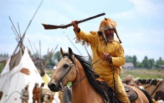 Green River Rendezvous & Pageant - Museum of the Mountain Man - Pinedale Wyoming Rendezvous