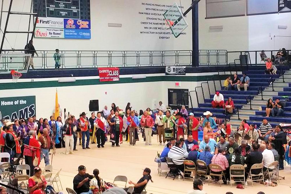 Cleveland High School Gymnasium Rio Rancho Pow Wow