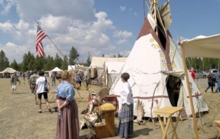 Smoking Waters Mountain Man Rendezvous - West Yellowstone Mountain Man Association - West Yellowstone Old Airport