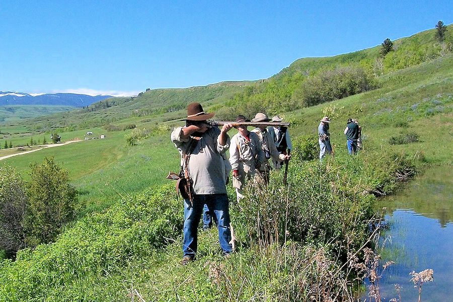 Snowy Mountains Muzzleloaders Rendezvous - Ed McGivern Memorial Park