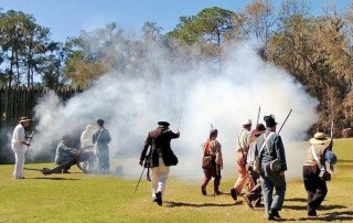 Fort Foster Rendezvous - Fort Foster State Historic Site - Florida Frontier Living History - School Days at Fort Foster