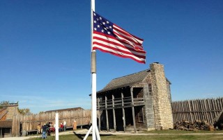 Flag Day at Fort Osage Historical Landmark