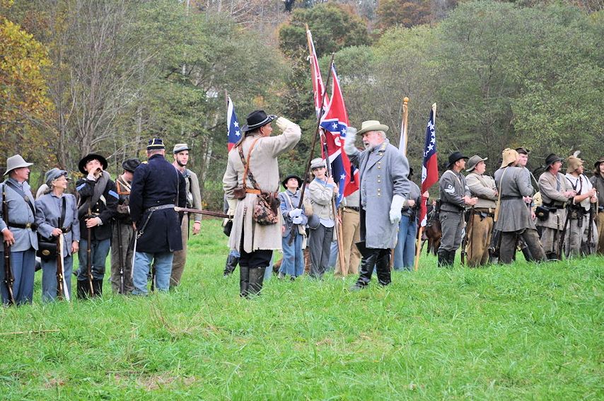 Camp Wildcat Civil War Battlefield Battle of Camp Wildcat Reenactment