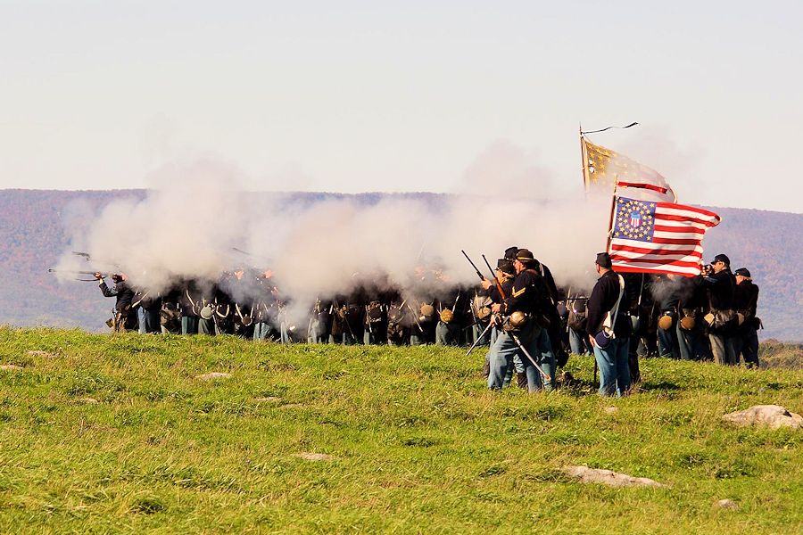 Battle of Dry Creek Reenactment - White Sulphur Springs, West Virginia