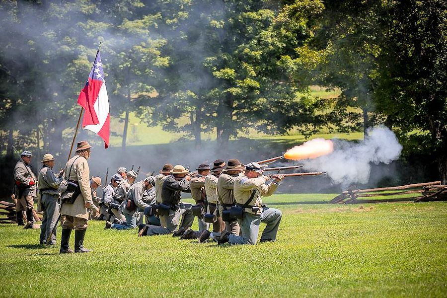 Battle of Dry Creek Reenactment - White Sulphur Springs, West Virginia
