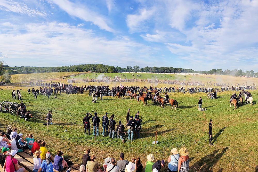 Gettysburg Civil War Battle Reenactment