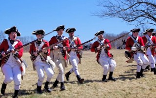 Battle of Princeton Reenactment - Princeton Battlefield State Park - Revolutionary War Reenactment