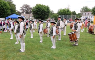 Colchester Muster & Colchester Festival on the Green - Colchester Continental Fife and Drum Corps - Colchester Muster