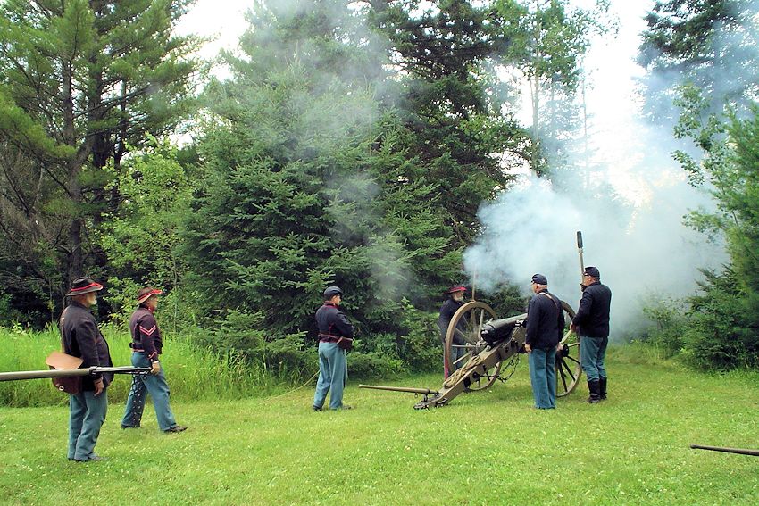 Fort Wilkins Civil War Encampment - Fort Wilkins Historic State Park - Fort Wilkins Natural History Association