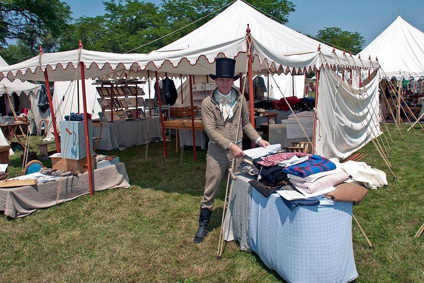 Fulton County Museum Living History Faire - Rochester Indiana