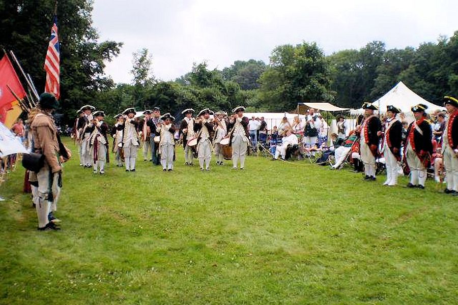 Hale at the Homestead Revolutionary War Encampment and Musical Muster - Nathan Hale Ancient Fifes and Drums Corps Muster - Nathan Hale Homestead