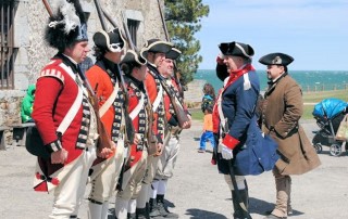 Old Fort Niagara Soldiers of the Revolution -Living History
