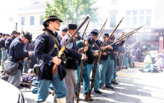 Renfrew Park Civil War Reenactment