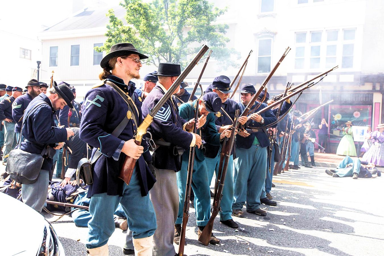 Renfrew Park Civil War Reenactment