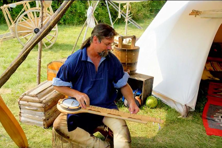 Spirit Lake Mountain Men Baraboo River Rendezvous in Wisconsin