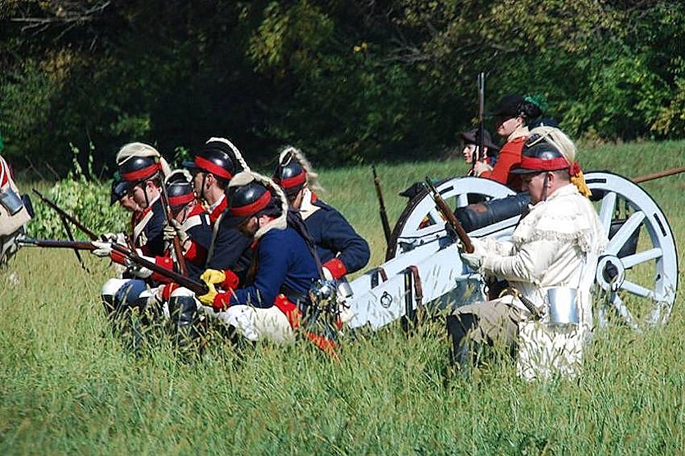 Battle of Dollinger Farm 1776 Revolutionary War Reenactment