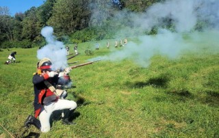 Battle of Dollinger Farm 1776 Revolutionary War Reenactment