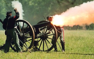 Battle of Middle Boggy Reenactment at Fort Washita - Fort Washita National Historic Site - The Chickasaw Nation