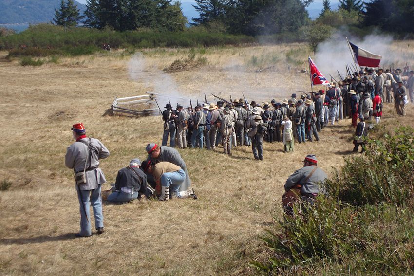 Northwest Civil War Council - Fort Stevens Civil War Reenactment