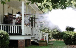 House in the Horseshoe Battle Reenactment - House in the Horseshoe State Historic Site - North Carolina Historic Sites