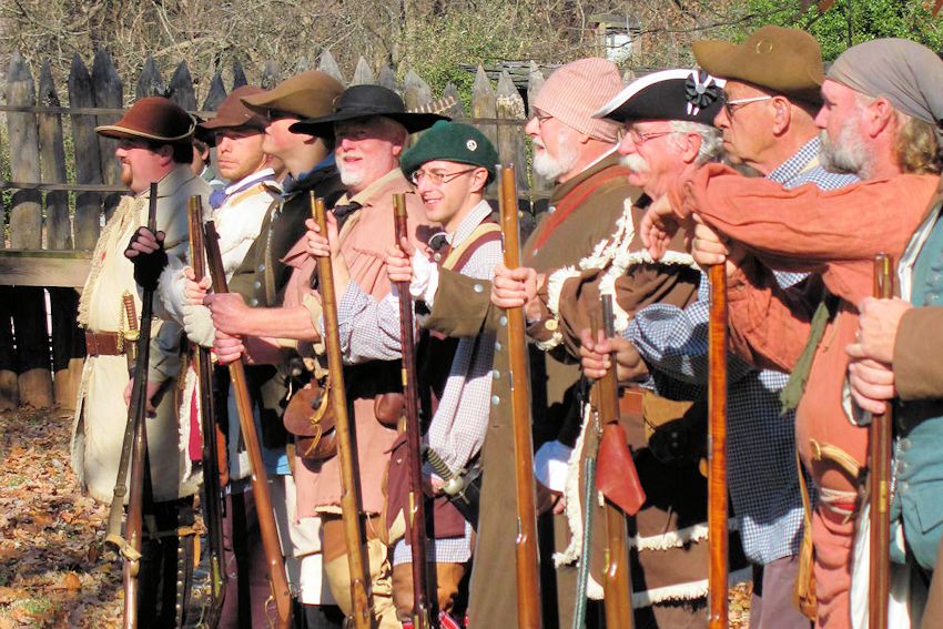Horseshoe Militia Muster and Candlelight Tour