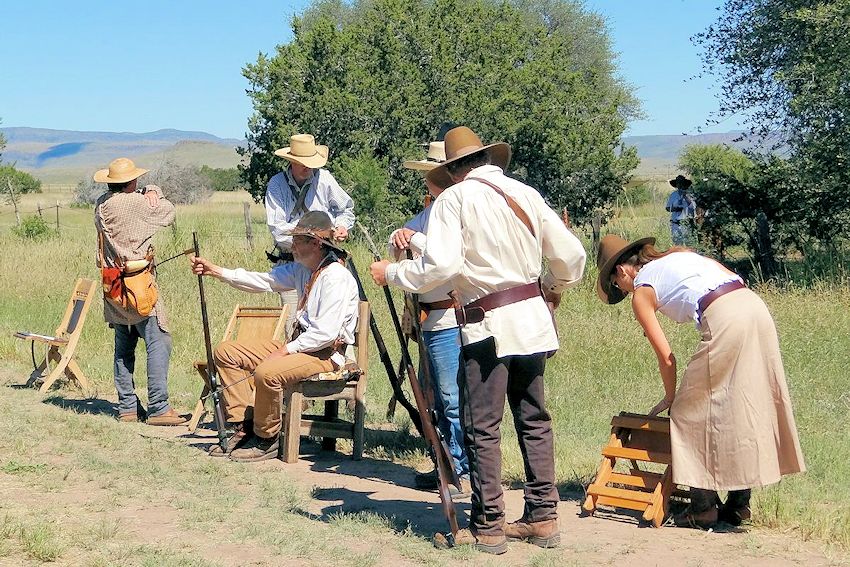 Davis Mountains Brigade Fall Rendezvous - Evans Mulhern Ranch - Fort Davis, TX