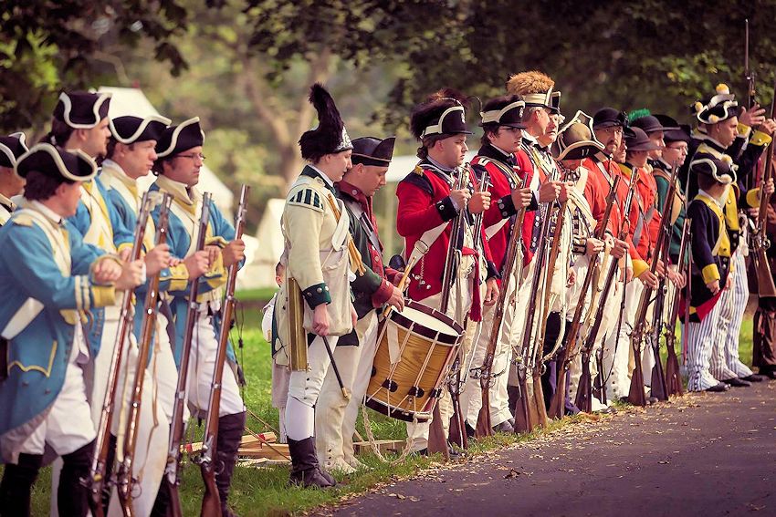 Cantigny Revolutionary War Reenactment - North West Territory Alliance - Cantigny Park