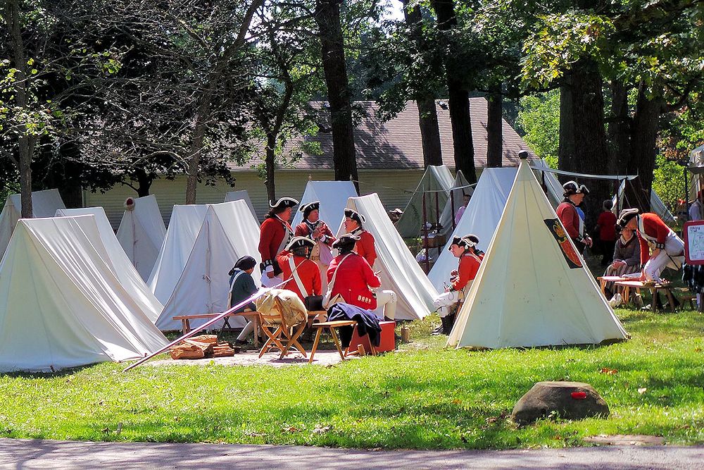 Cantigny Revolutionary War Reenactment