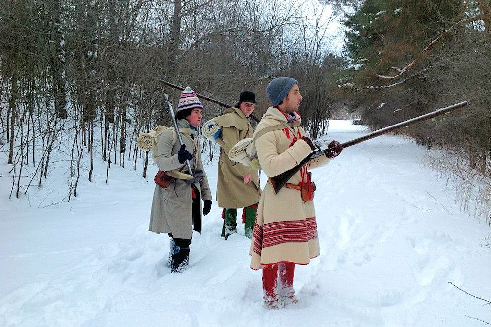 Fort Ticonderoga Battle on Snowshoes Reenactment