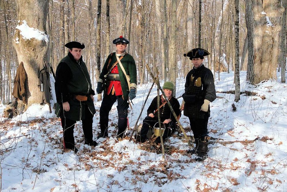 Fort Ticonderoga Battle on Snowshoes Reenactment
