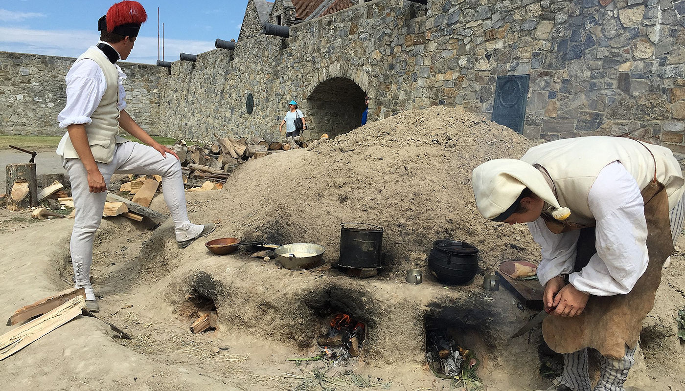 Fort Ticonderoga Bread Baking Discover Fort Ticonderoga: A True Early American Treasure - Fort Ticonderoga Bread Baking