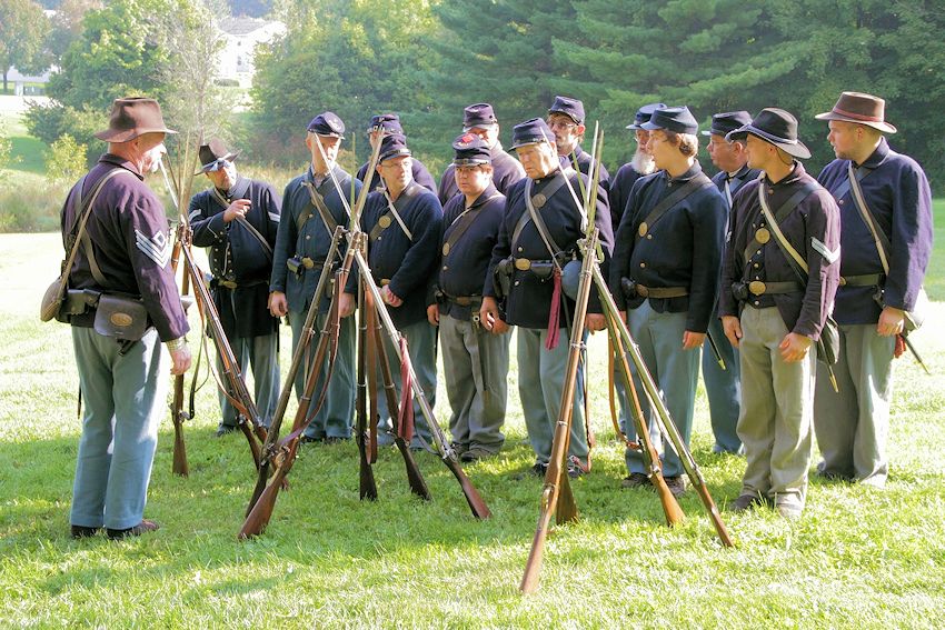 Van Raalte Farm Park - Van Raalte Farm Civil War Muster