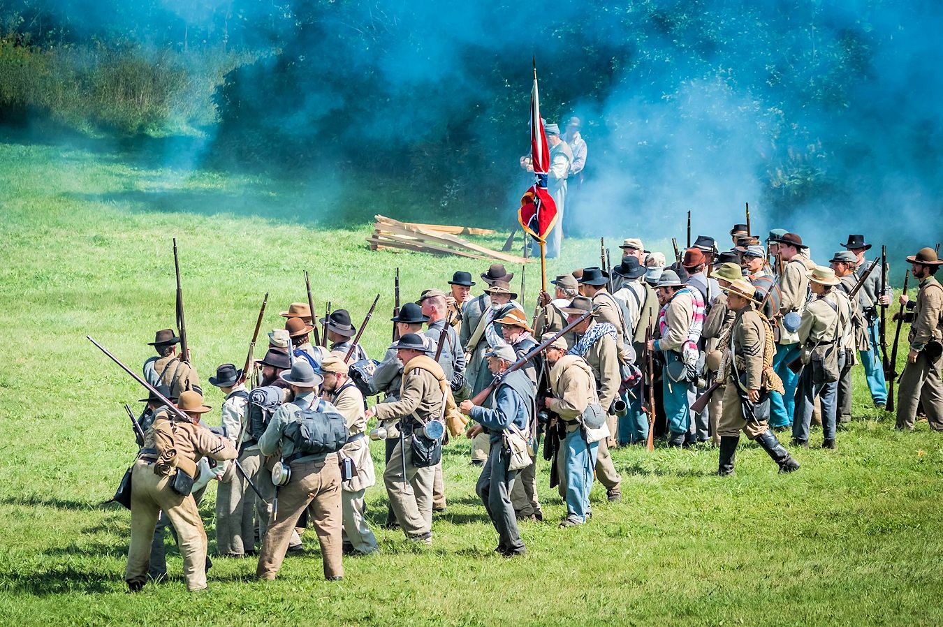 Van Raalte Farm Civil War Muster