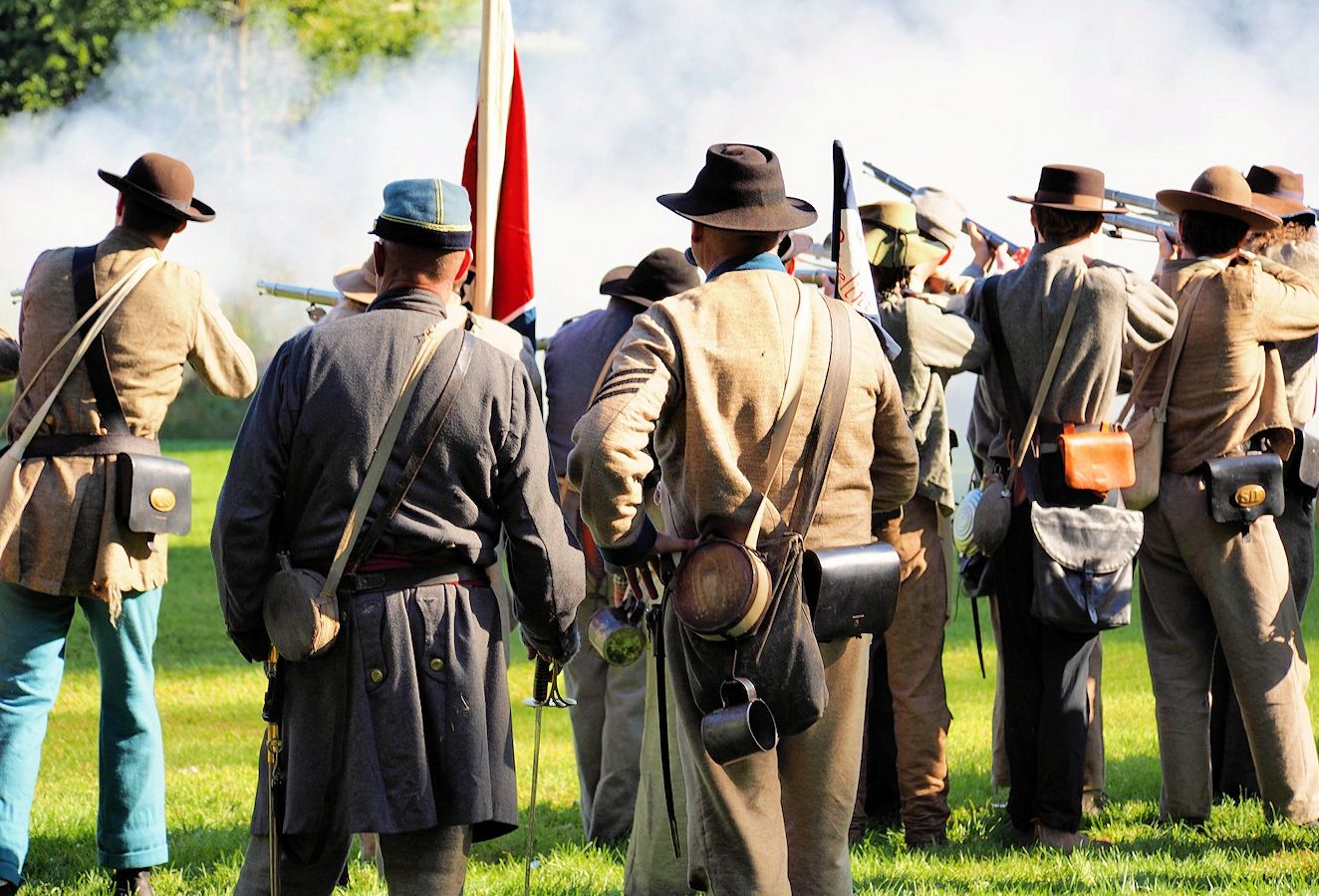 Van Raalte Farm Civil War Muster