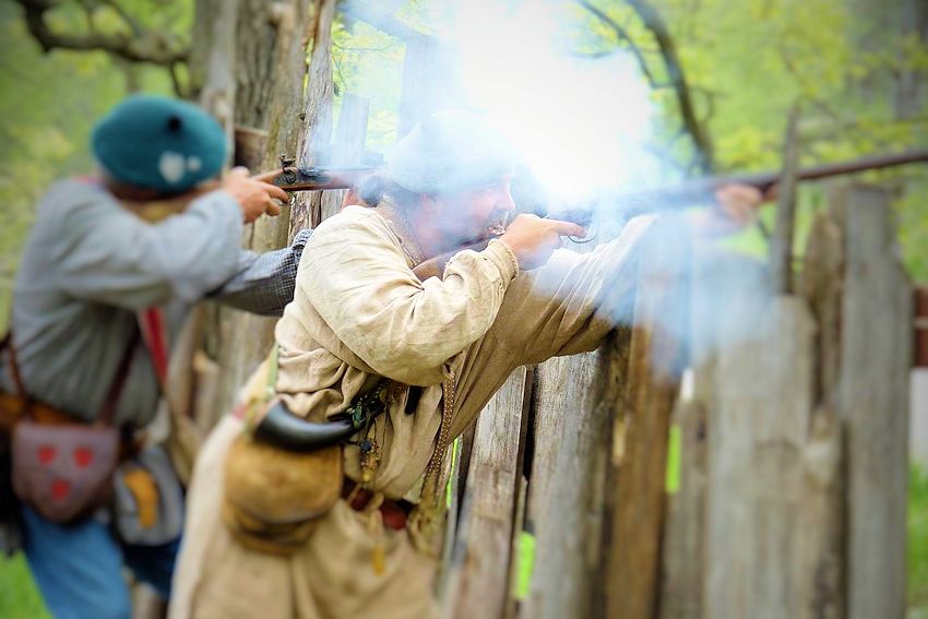 Plainsmen Black Powder Club Rendezvous - Plainsmen Black Powder Club Camp