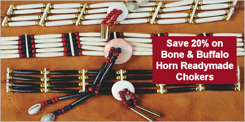 Readymade Native American Chokers Sale - Save 20% thru 12/31/16