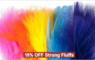Strung Fluffs Sale: 5"-6" & 6"-8" Strung Marabou Sale - Crazy Crow Trading Post