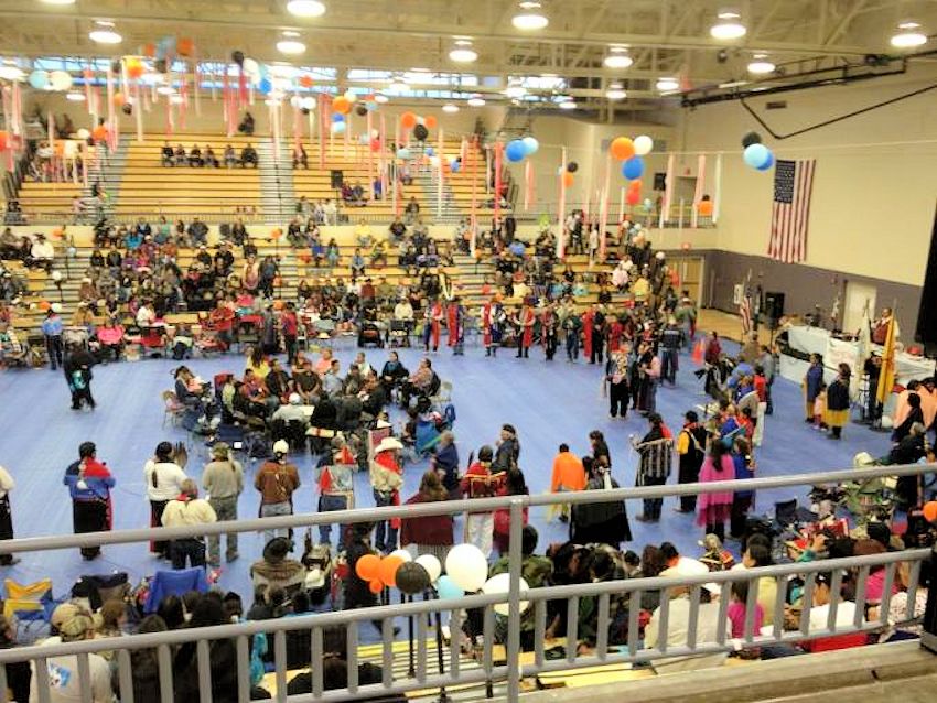 NCI New Years Eve Sobriety Gourd Dance and Powwow - Na Nizhoozhi Center - Miyamura High School