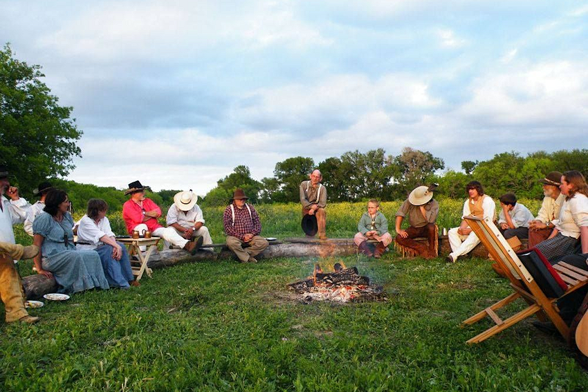 Texas Free Trappers Rendezvous - White Smoke Company of Buckskinners - Texas Free Trapper Rendezvous Site