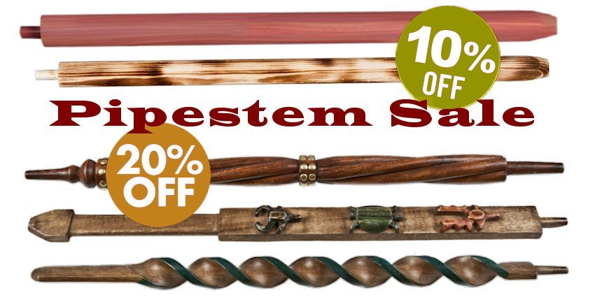 Native American Pipe Stems Sale - Crazy Crow Trading Post