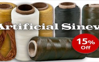 Artificial Sinew Sale - Crow Calls Special from Crazy Crow Trading Post