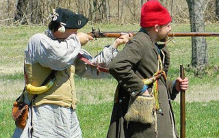 Fort de Chartres Colonial Trade Faire and Musket and Rifle Frolic - Chasseurs du Datchurat - Fort de Chartres State Historic Site