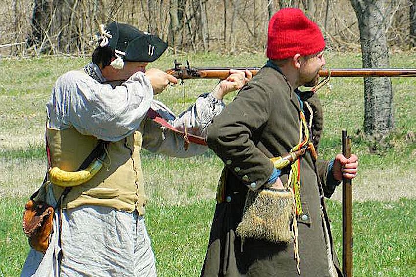 Fort de Chartres Colonial Trade Faire and Musket and Rifle Frolic - Chasseurs du Datchurat - Fort de Chartres State Historic Site
