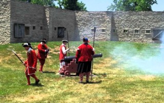 Fort de Chartres Muzzle Loading Black Powder Artillery Safety