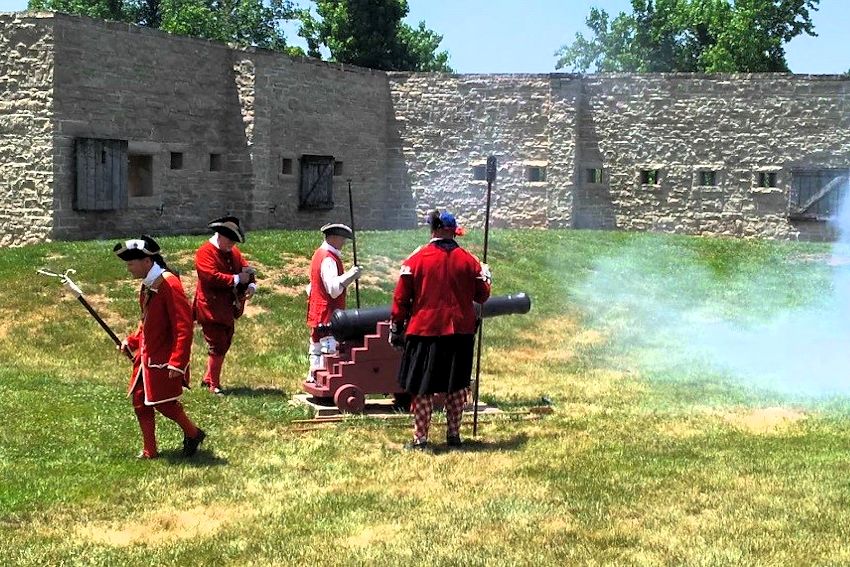 Fort de Chartres Muzzle Loading Black Powder Artillery Safety