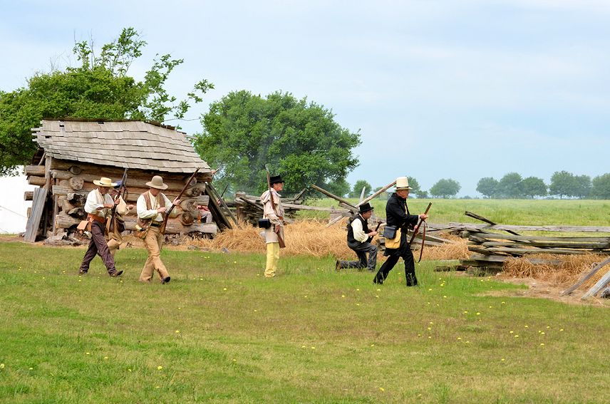 George Ranch Runaway Scrape Reenactment - George Ranch Historical Park