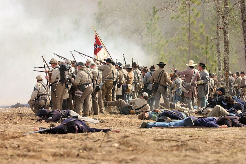 Battle of Aiken Reenactment - South Carolina Civil War Heritage Trails - Aiken Battleground