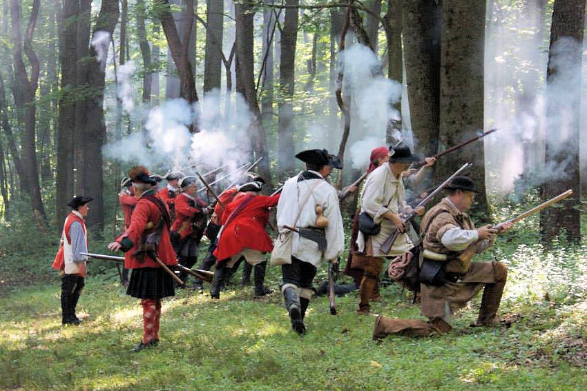 Battle of Bushy Run Reenactment - Bushy Run Battlefield - Bushy Run Heritage Society