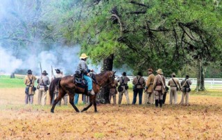 Battle of Cuba Station Reenactment - 4th Alabama Cavalry Co B - Cuba Station Reenactment Site